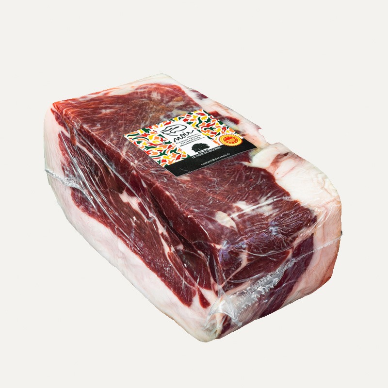 Jambon 1/2 pavé 24 mois sous vide - Noir de Bigorre